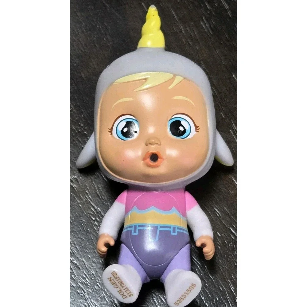 Cry Babies Magic Tears Unicorn Mini 5' Collectible Doll ONLY No Accessories
